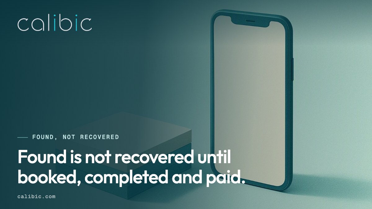 Found treatment is only recovered when booked, completed and paid