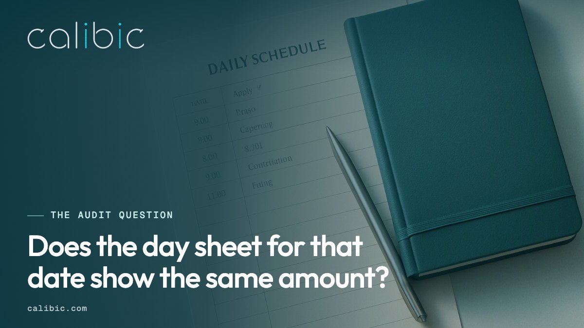 The question to ask about every audit entry