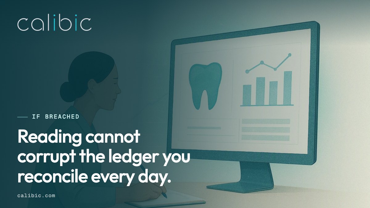 A read-only credential cannot corrupt the daily ledger