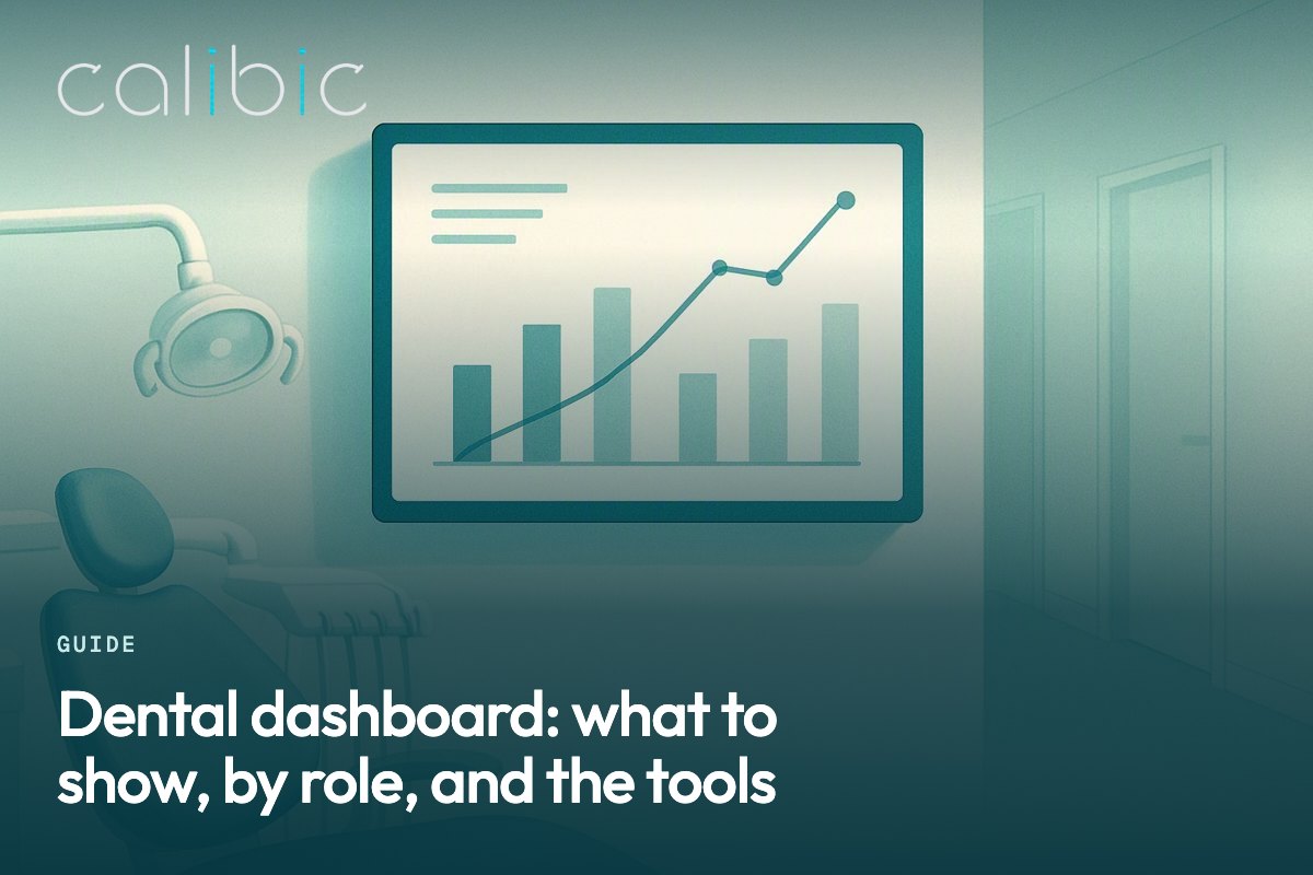 Dental dashboard: what to show, by role, and the tools