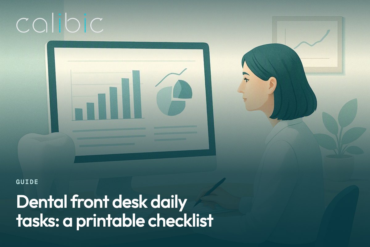 Dental front desk daily tasks: a printable checklist