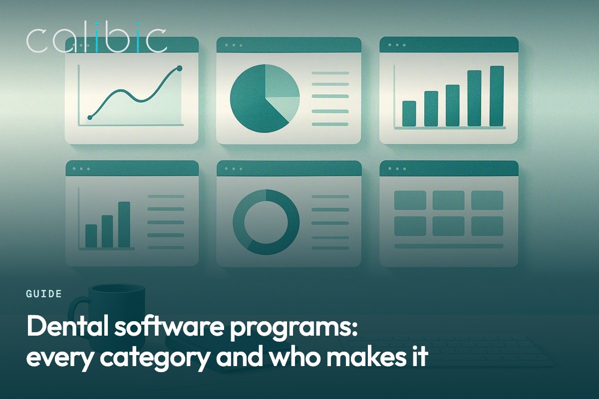 Dental software programs: every category and who makes it