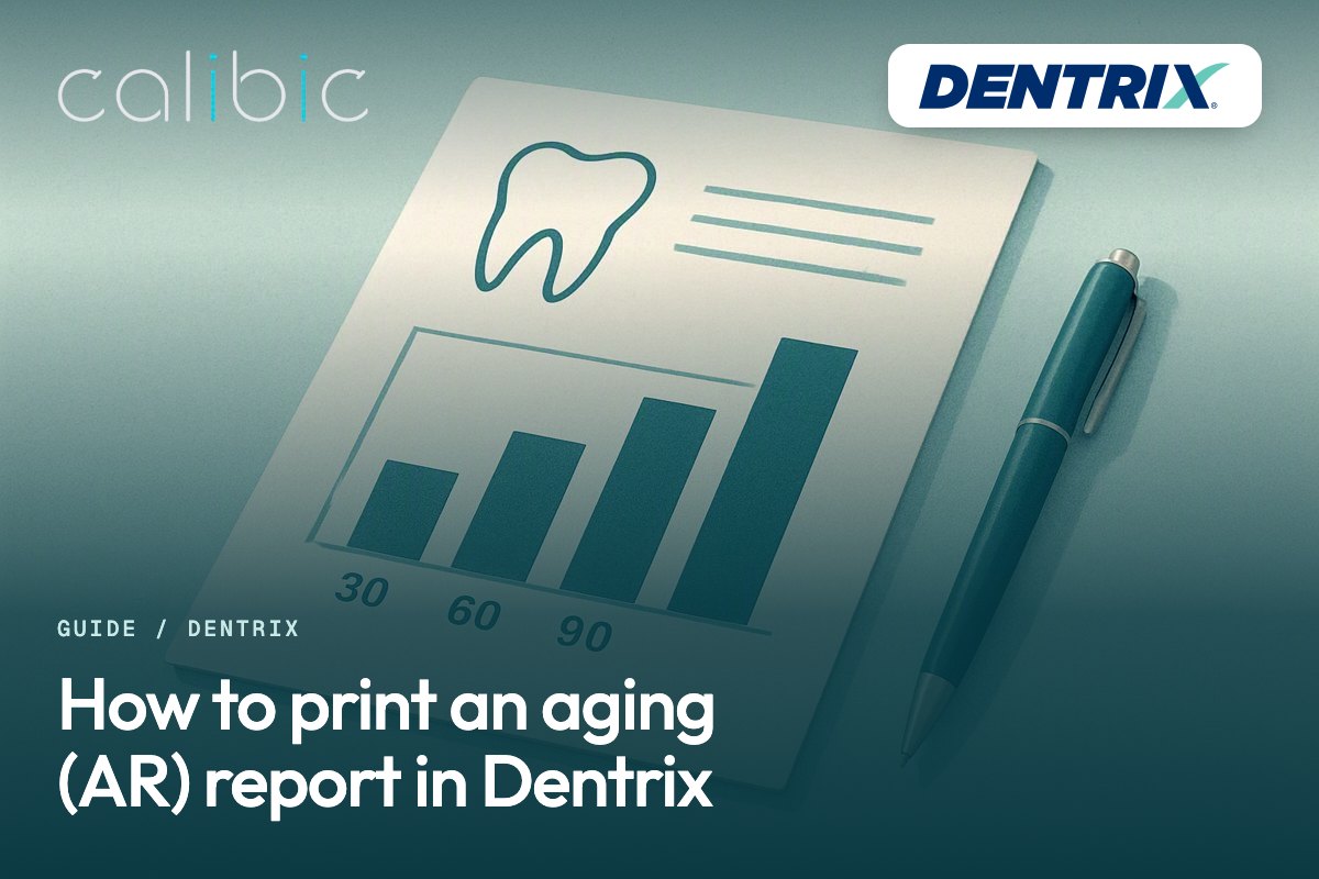 How to print an aging (AR) report in Dentrix