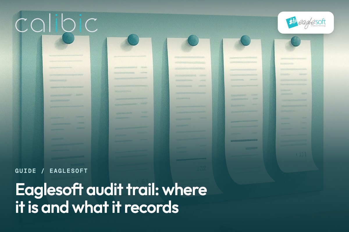Eaglesoft audit trail: where it is and what it records