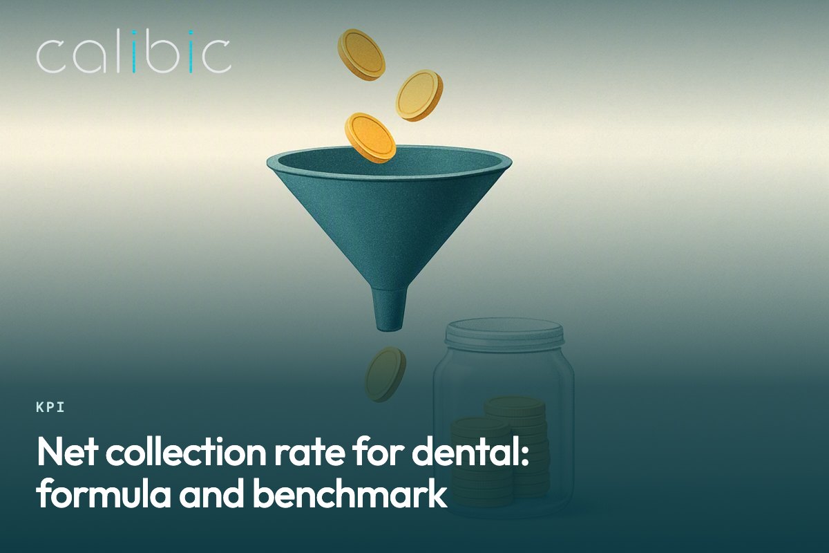 Net collection rate for dental: formula and benchmark