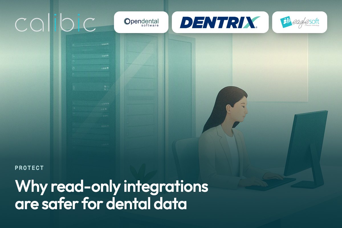 Why read-only integrations are safer for dental data
